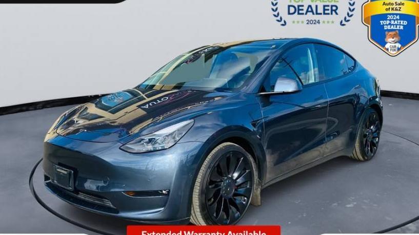 TESLA MODEL Y 2022 7SAYGDEF6NF404340 image